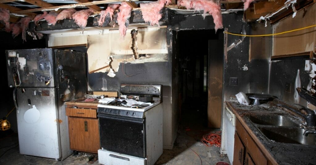 kitchen fire damage in tampa
