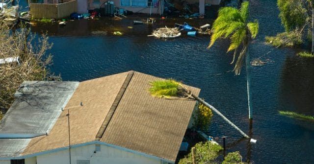 Hurricane Ian Flooding Damage in Florida