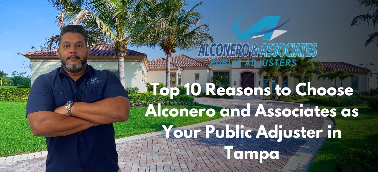 Top 10 Reasons to Choose Alconero and Associates as Your Public Adjuster in Tampa