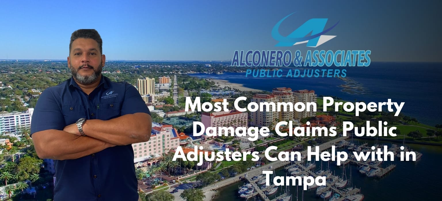 Most Common Property Damage Claims Public Adjusters Can Help with in Tampa