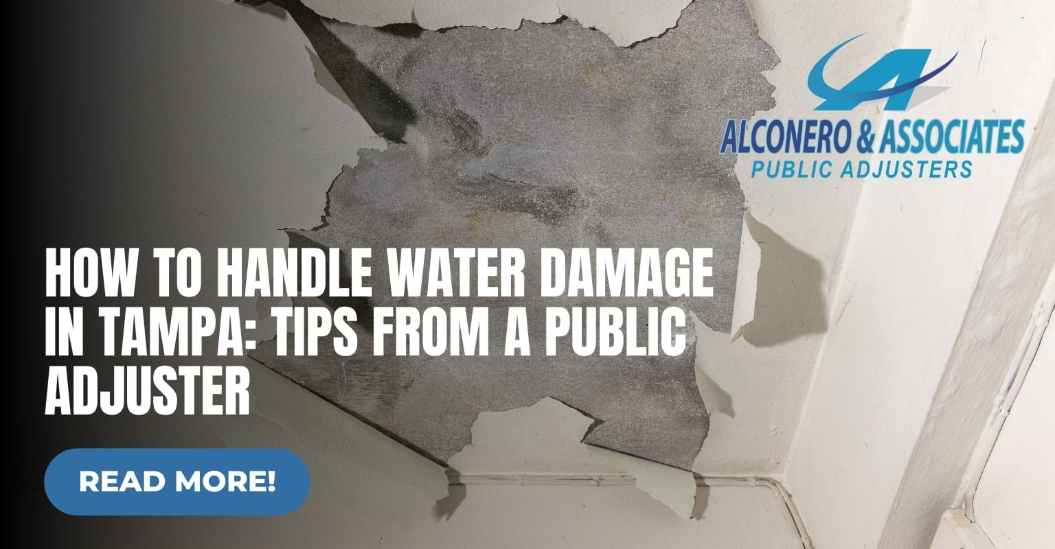 How to Handle Water Damage in Tampa: Tips from a Public Adjuster